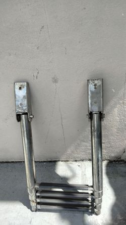 Boat Ladder Stainless Steel Telescopic 4 Step