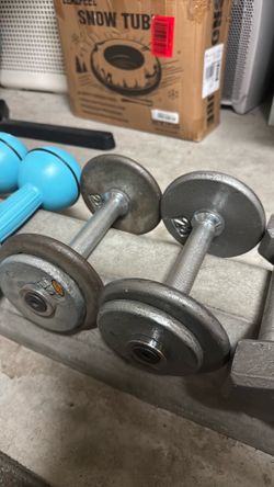 Old school weights 5bs