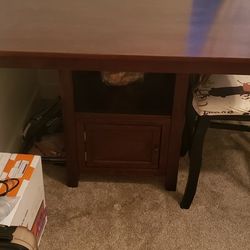 Large Brown Kitchen Table 