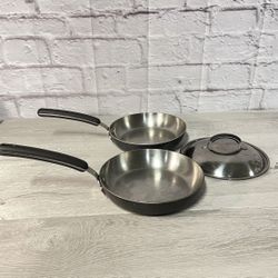 LeCook's Ware Frying Pans 3pc
