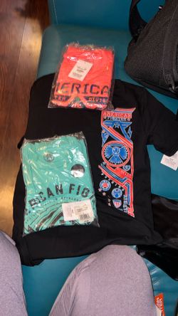 CAMISAS AMERICAN FIGHTER LARGE NEW