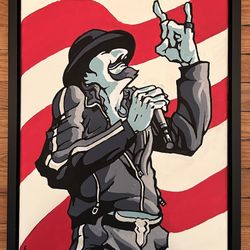 16x20 Kid Rock Acrylic Painting