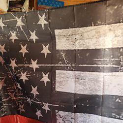 Warm art american 3x5 flag.