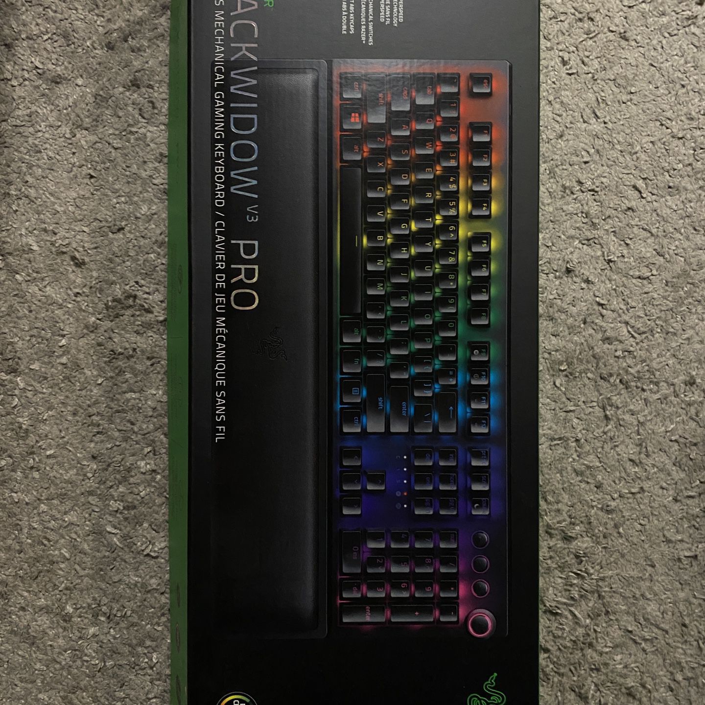 Razer Blackwidow V3 Pro Wireless Mechanical Gaming Keyboard
