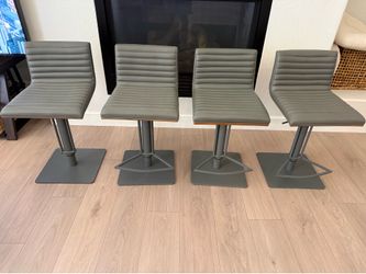 Armen Living Adjustable Bar Stools