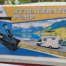 NEW RV WASTE PUMP MACERATOR
12V