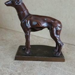 Vintage Die-Cast Aluminum Statue 
