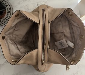 Michael Kors Jet Set Hobo Shoulder Bag oyster  Leather chain, Chain  shoulder bag, Michael kors bag