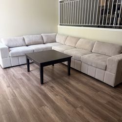 Sectional Sofa, No ottoman Included