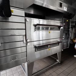Double Deck Pizza Oven