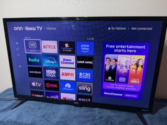 ONN Roku Smart TV with Stand
