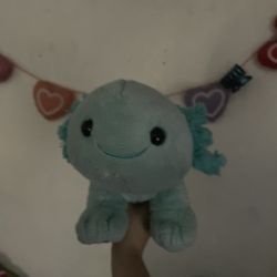build a bear teal axolotl