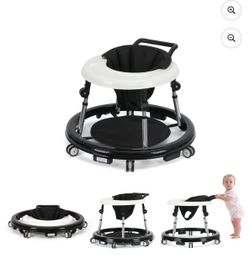 Foldable Baby Walker with Tray
