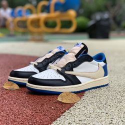 Fragment Design x Travis Scott x Air Jordan 1 Retro Low