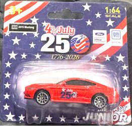 4th of July 250 Years 2015 Mustang 1:64 Scale