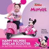 Disney Junior Minnie Mouse Sidecar Scooter Ride-On