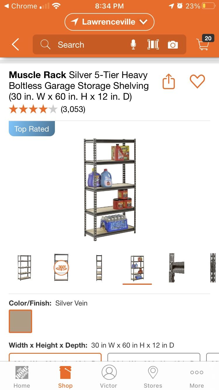 Muscle Rack Storage Shelving