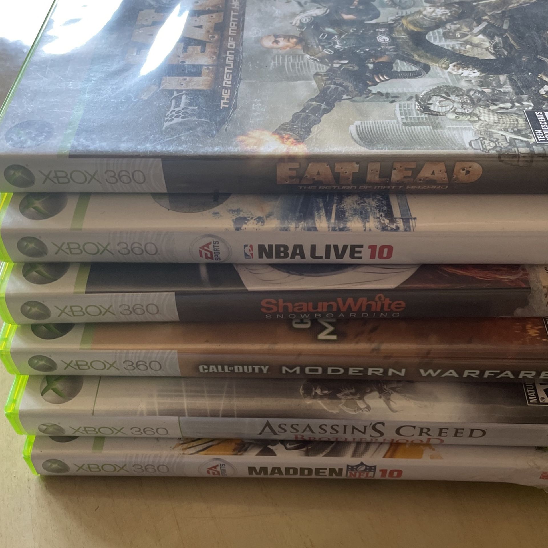 6 XBox 360 Games For $15 Only
