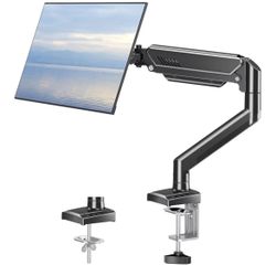 Single Monitor Arm Fits up to 32 Inch, Desk Mount Holds 4.4-19.8lbs Computer Screen