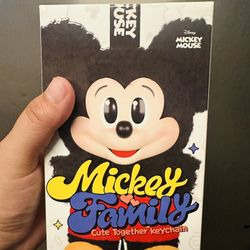 Mickey Family Cute Together Keychain" from the Pop Mart x Disney series