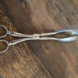 Vintage Salad Tongs and ?? on Other Item ? Maybe A Jar Opener?
