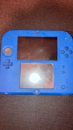 Nintendo 2DS Handheld Gaming Console Blue