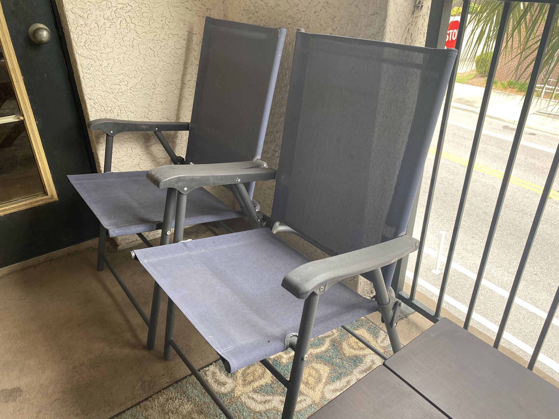 Polyester Beach/Lounge Chairs - good condition