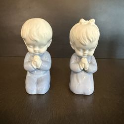 Boxful of Vintage Holiday Figurines and Decor