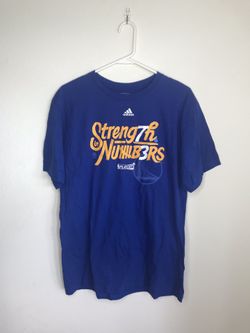 Adidas Golden State Playoffs Shirt - Mens Size Large