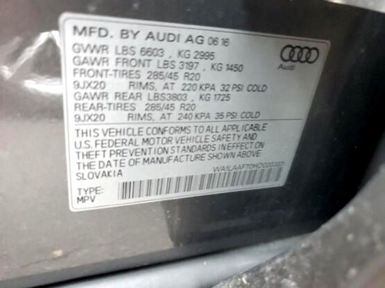 2017 Audi Q7