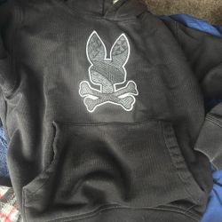 Psycho Bunny Black Hoodie 
