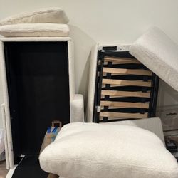 Used white sofa for sale