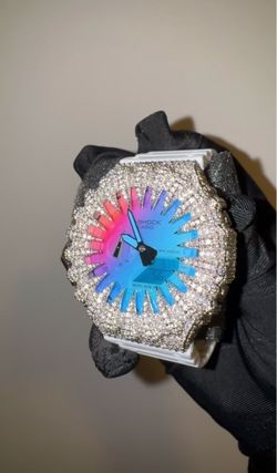 Custom Iced Out Casio G-Shock Watch