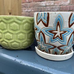 Various Small To Med Pots