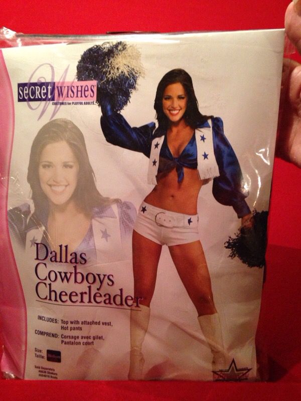 Dallas Cowboys Cheerleader Outfit 