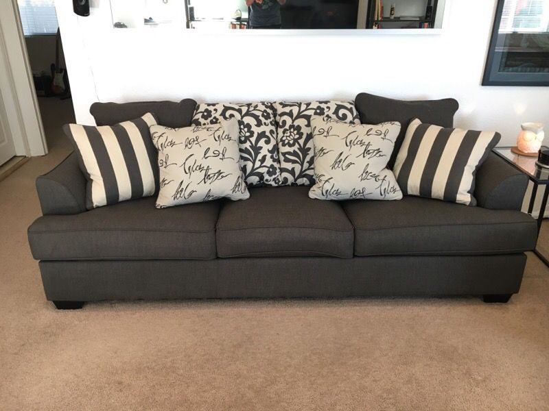 Ashley Furniture Levon Charcoal Sofa