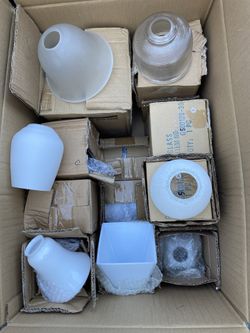 Replacement Glass Shades For Lightning Fixtures 
