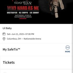Lil Baby Tickets- 2 Suit Seats 