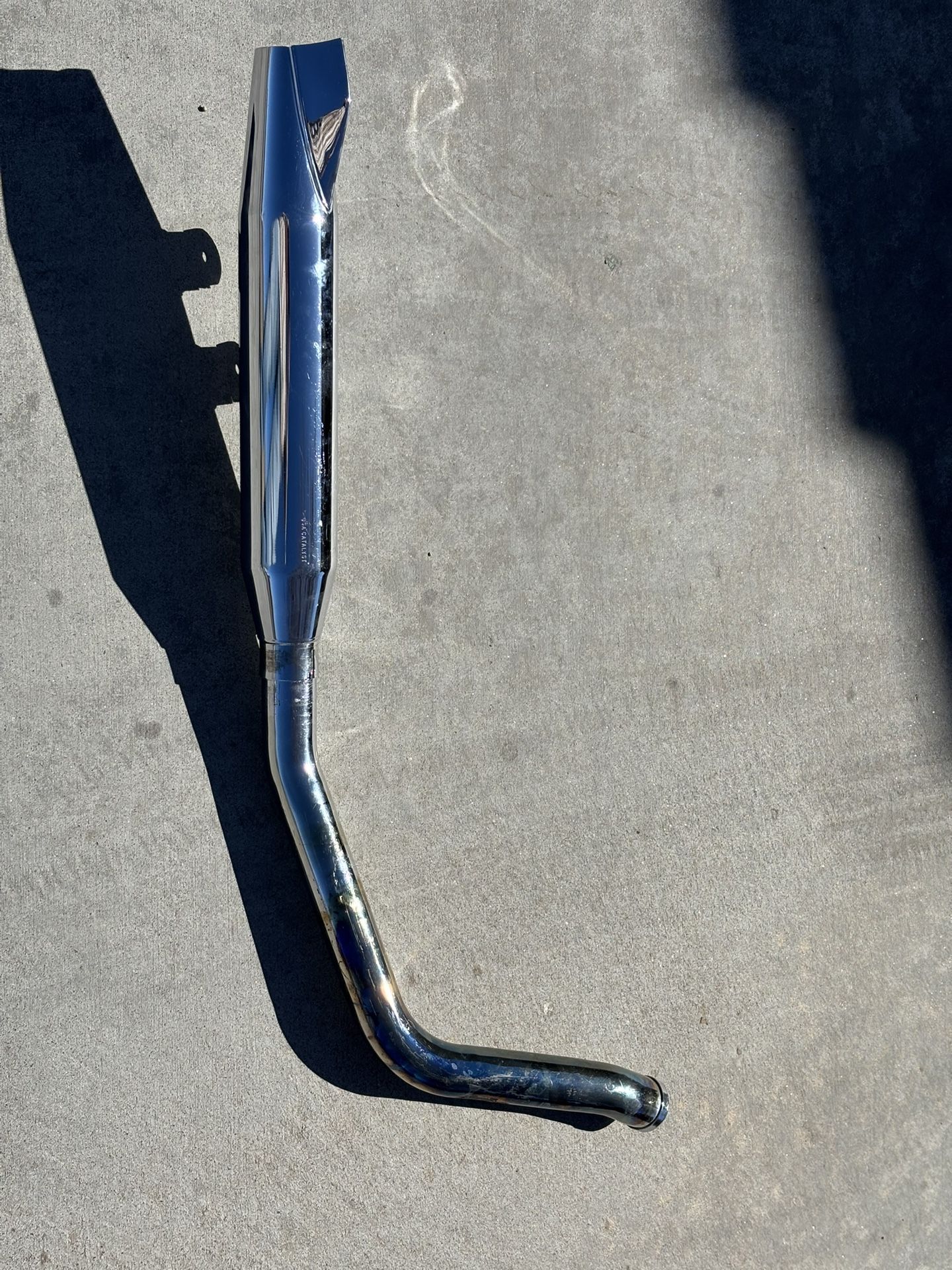 Harley Davidson Fishtail, Muffler And Exhaust 95-96 FLSTC