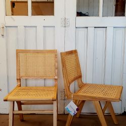 Atticus Cane Dining Chairs (set of 4)