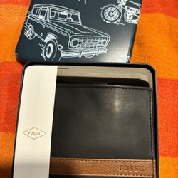 Fossil Leather Waller