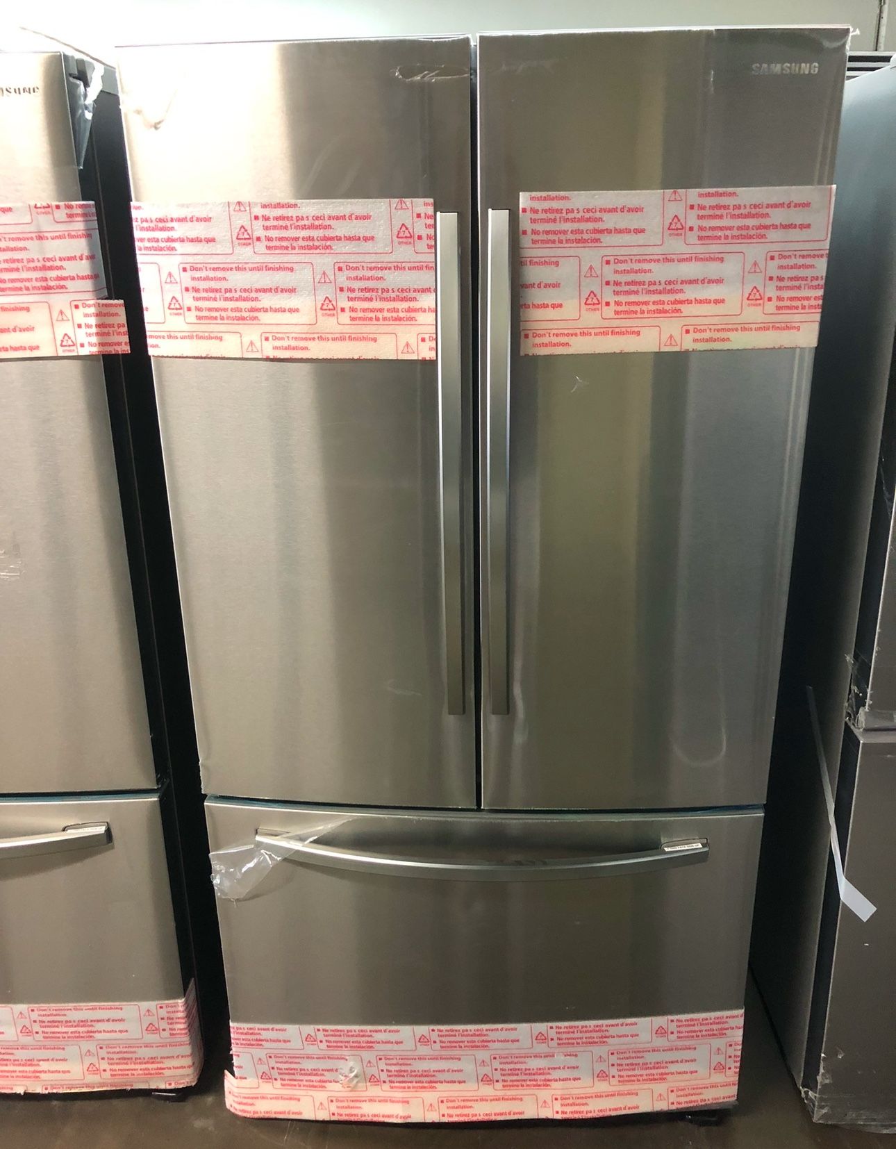 New Samsung Stainless Steel French Door Refrigerator