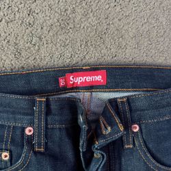 Supreme Indigo Denim Jeans 