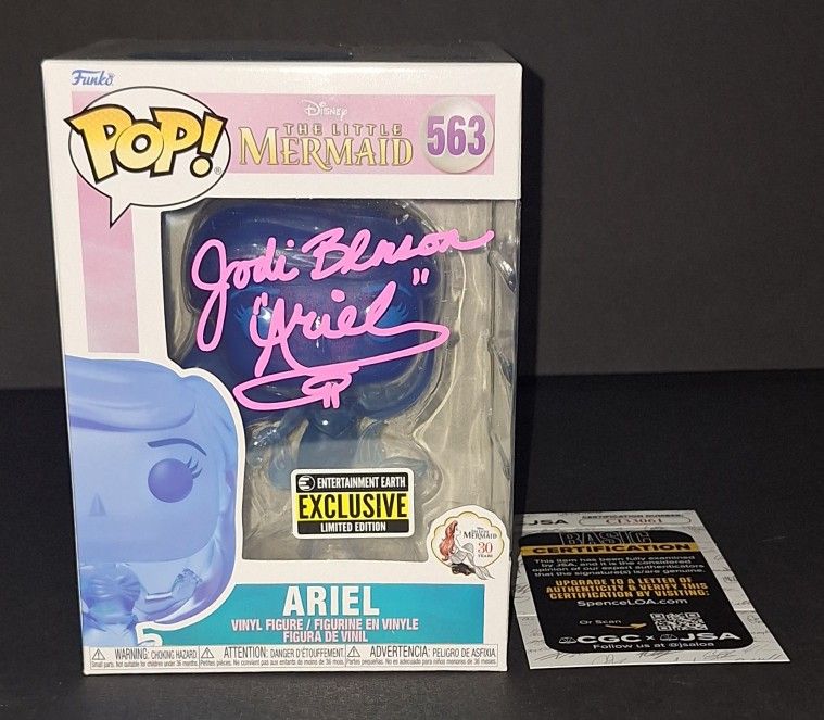 π₯ Jodi Benson autographed Funko JSA COA π₯
