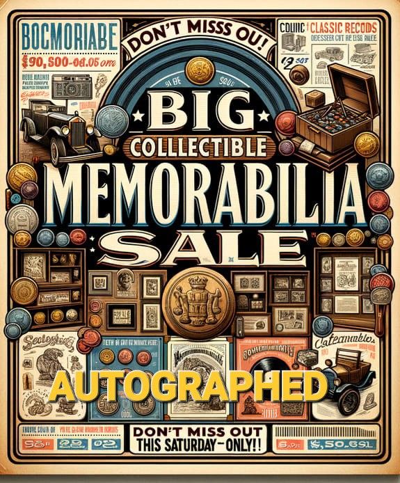 Autographed Signed Memorabilia Authenticated Framed Or In Case Autographed Items Make An Offer