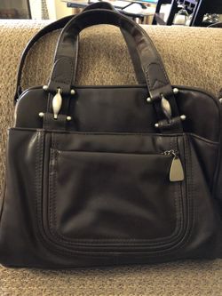 Brown purse & wallet