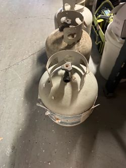 Propane Tank with Valve and Guard
