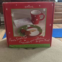 Santa Snack Set - New 
