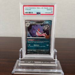 2024 PSA 10 Pokemon Trick or Trade Gengar Cosmos Holo 057/091 card Gem Mint
