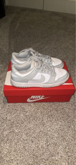 Nike Dunk Low White Grey Sneakers
